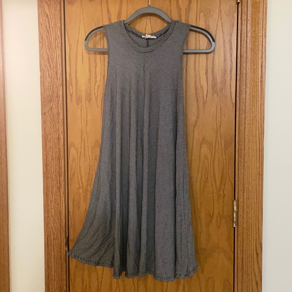 Flowy striped summer dress